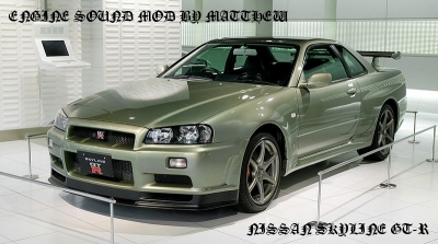 Nissan Skyline GTR-R34 Engine Sound